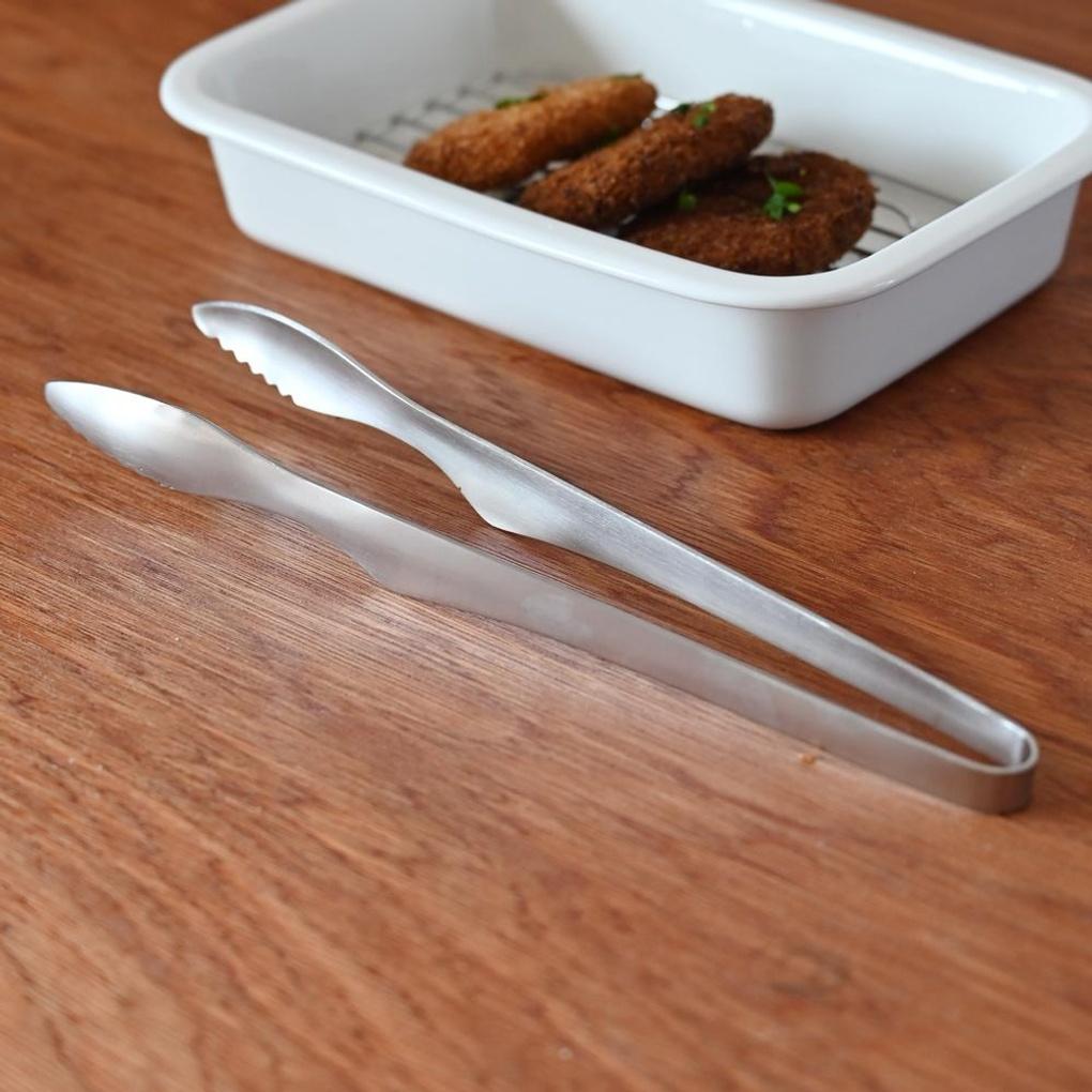 Nehmen Sie Edelstahl Fleischzange Groß 28cm