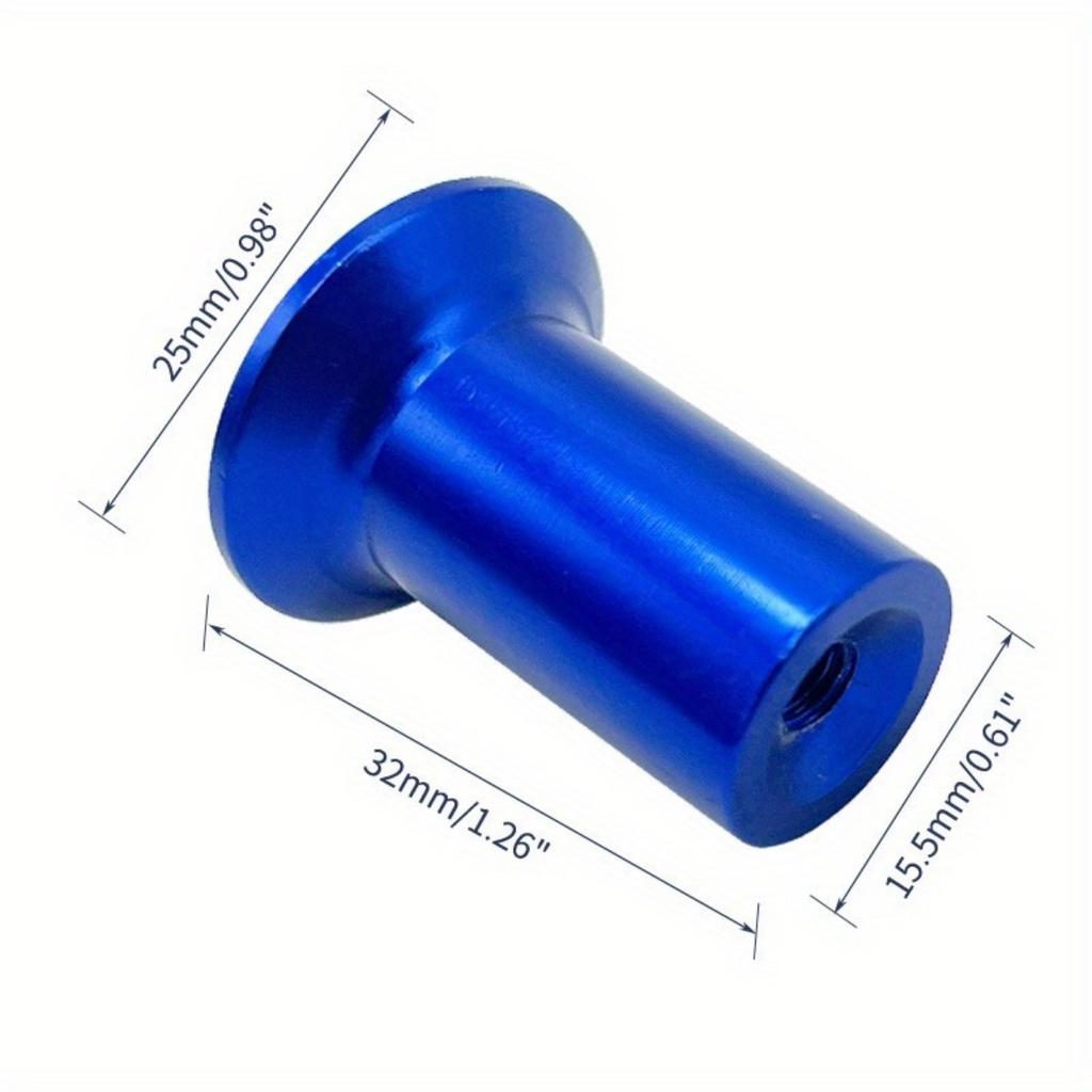 Automodifizierte leichte GT86 Drift-Handbremsenabdeckung aus Aluminiumlegierung, mehrfarbige Handbremsenabdeckung, Knopftyp