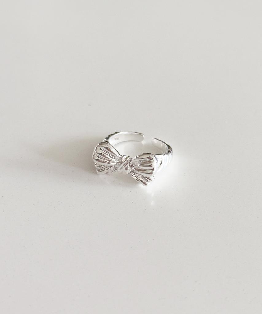 Code.H (Silver 925) Ribbon Bold Ring