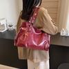 Minimalistische Damenhandtasche mit großem Fassungsvermögen, modische Schultertasche, einfache und lässige Tragetasche, geeignet für den täglichen Gebrauch und zum Einkaufen