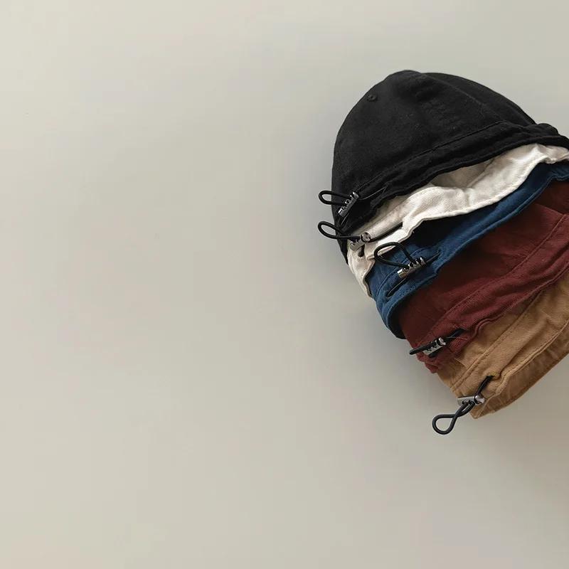 Frühling Sommer Baby Baseballkappe Einfarbige Baby Jungen Mädchen Schirmmütze Weicher Kleinkind Kinder Sonnenschutz Visier