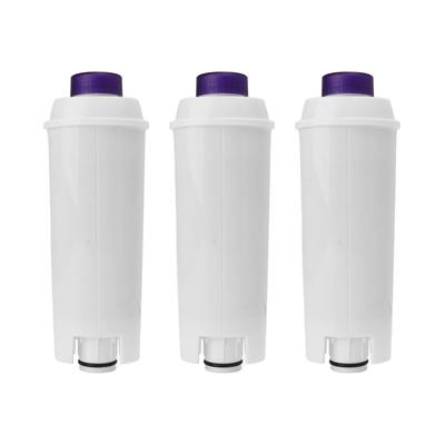 3pcs Coffee Machine Water Filter Replacement ABS for DeLonghi DLSC002 Coffee Maker