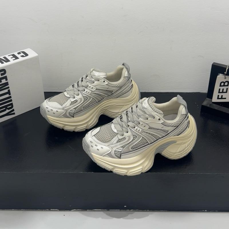 

Thick-soled heightening casual shoes women s shoes spring new versatile and thin muffin bottom sports dad shoes tide 35