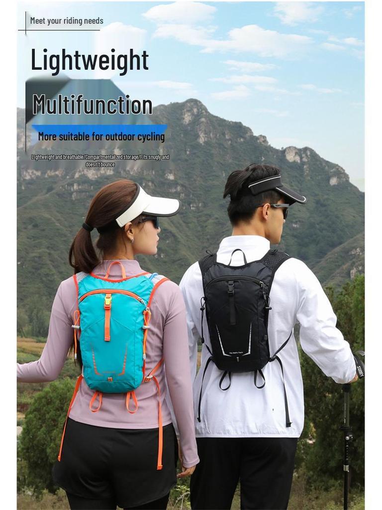Lightweight Water-Repellent Cycling & Hiking Backpack