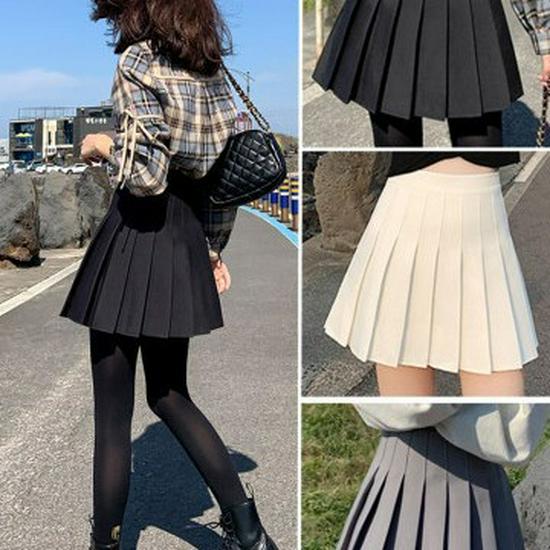 

Versatile Pleated Midi Skirt - Spring/Summer Trend Extra Large белый
