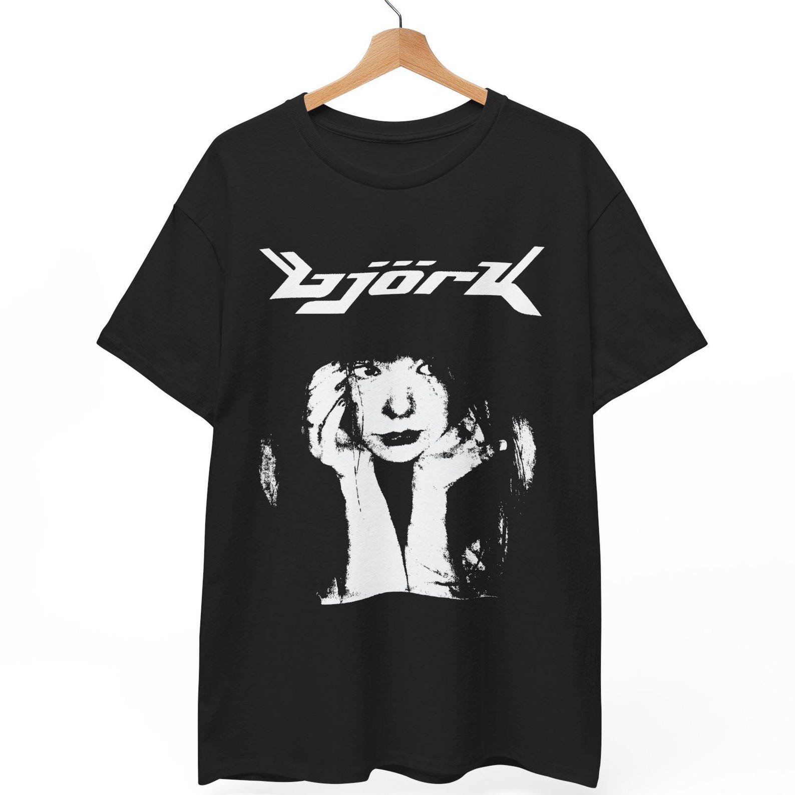 Vintage Björk Graphic Tee | 90s Alternative Music S