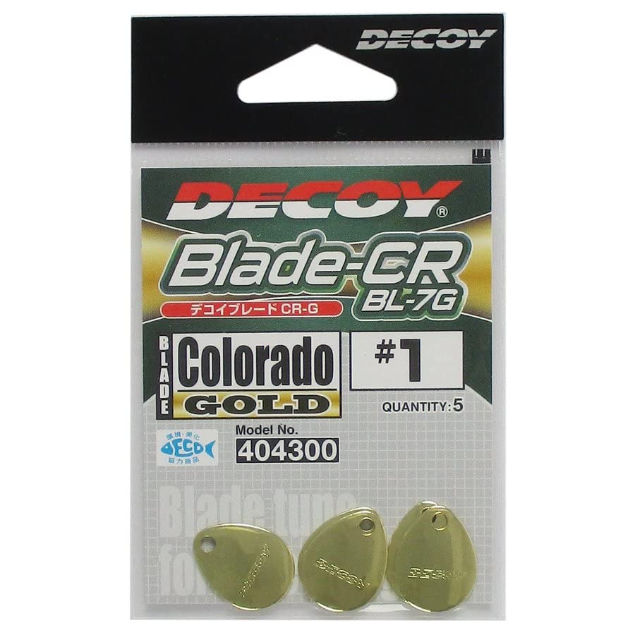 

Katsuichi Decoy BL-7G Blade Colorado Gold #1