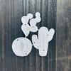 Kaktus Metall Stanzformen Schablone für DIY Scrapbooking Fotoalbum Prägepapier Karten Basteln Stanzteile