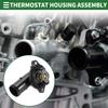 X Autohaux Engine Coolant Thermostat Housing Assembly for Chrysler 300 for Dodge Challenger