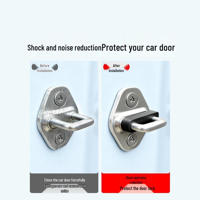 Toyota Camry/RAV4 Türschlossabdeckung Silikon Stoßdämpfer Dichtungshülse.