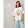 Western Style New Fashion Casual Loose Print All-Match Short sleeve T-shirt Top Printed T-shirt Top
