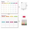 Soft Magnetic Reusable Message Board: Erasable, Movable, and Ideal for Office Meetings or as a Refrigerator Sticker. In Stock.