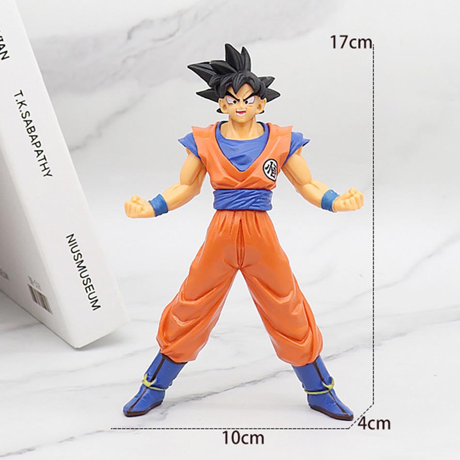 18 cm Son Goku Super Saiyan Figurka Anime Dragon Ball Goku DBZ Akční Figurka Hračky Model Dárky Sběratelské Figurky pro Děti