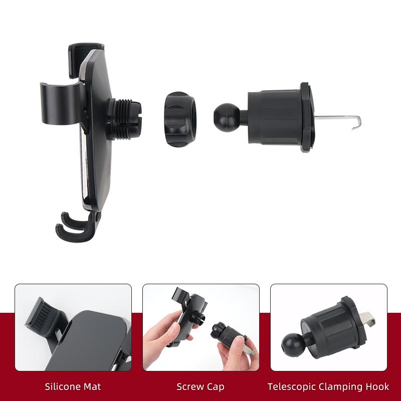 GLC GLB Car Phone Holder Car Air Vent Clip Mount Mobile Cell Stand For Mercedes Benz AMG A C E Class W201 W210 W108 W204 W205 W