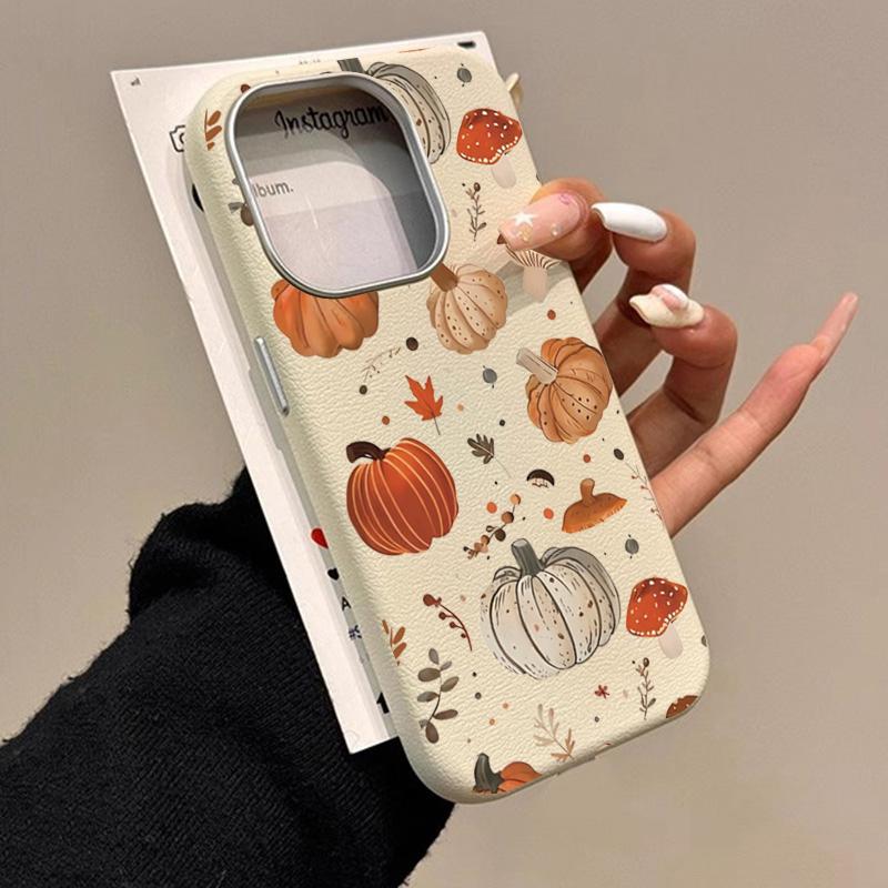 

Autumn-Themed Hand-Drawn Unique Patterns Phone Case For Xiaomi Redmi 13 12 14C 13C 12C Redmi Note 14 13 12 Pro Plus 11 10 Cover Redmi Note 14 5G (Global)