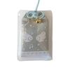 DIY Lucky Keychain Embroidery Keyring New Blessings Bag Pendant  Key Accessories
