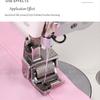 Lockstitch Machine Roller Presser Foot for Pant Cuff Hemming Anti-Twist Anti-Wrinkle Smooth Sewing Roller Presser Foot Sewing Ac
