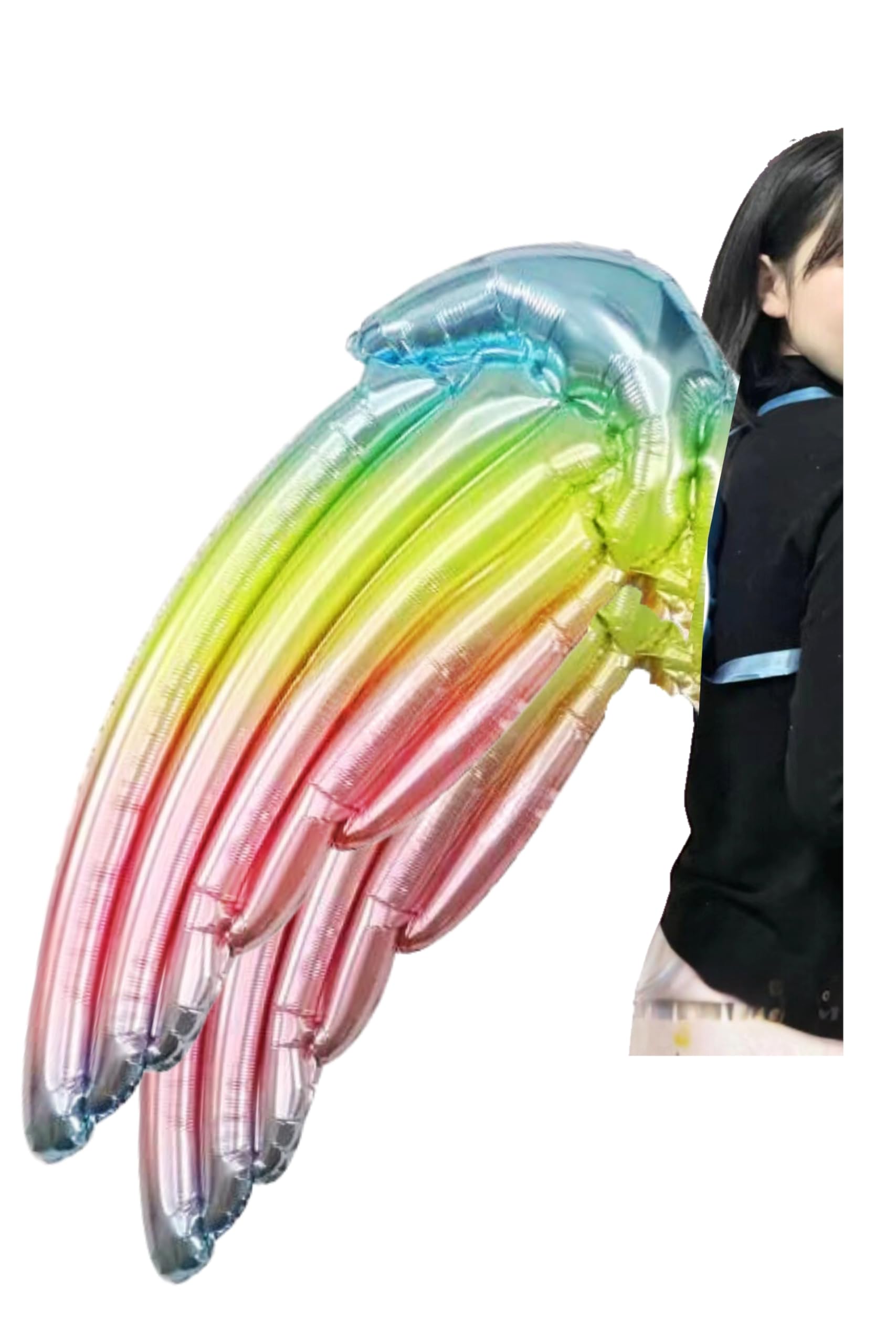 

Granroba Angel Wings Cosplay Balloons, Adult Costume, 122cm, Halloween Balloon Costume, Photoshoot, Costume (4 Pieces)