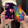 Musical Note Staff Mobile Phone Case for Samsung Galaxy S26 S25 S24 S23 S22 S21 S20 Note20 Plus FE Ultra Colorful Cover Cover