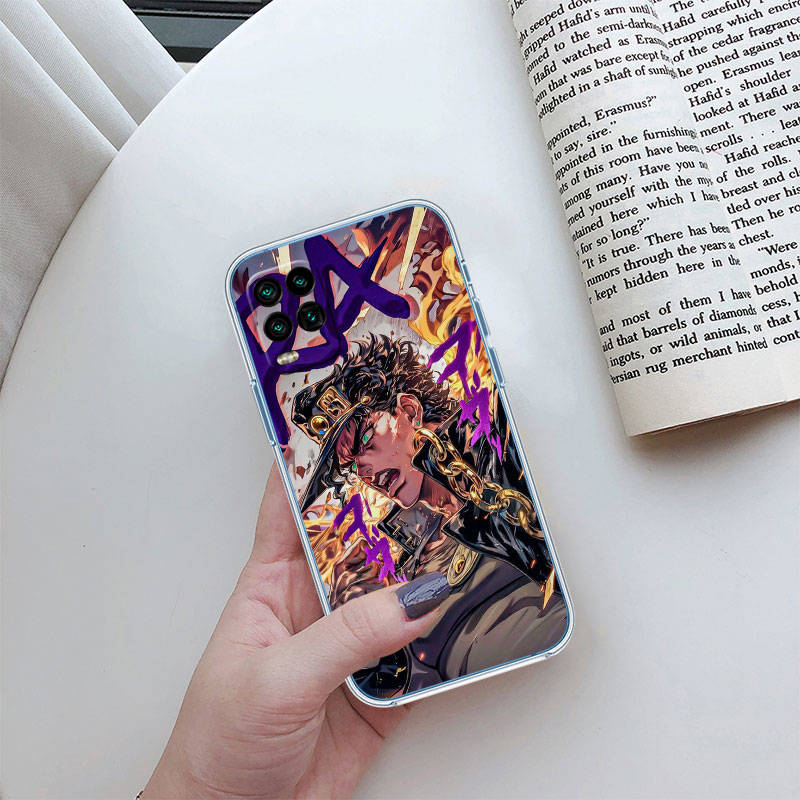 JO33 JoJos Bizarre Adventure Phone Case for Motorola E22S E7 G6 G7 G8 G9 Plus Power Play G10 G20 G04 E30 E40 E22 E20 E13 G22 G23 G Stylus Play