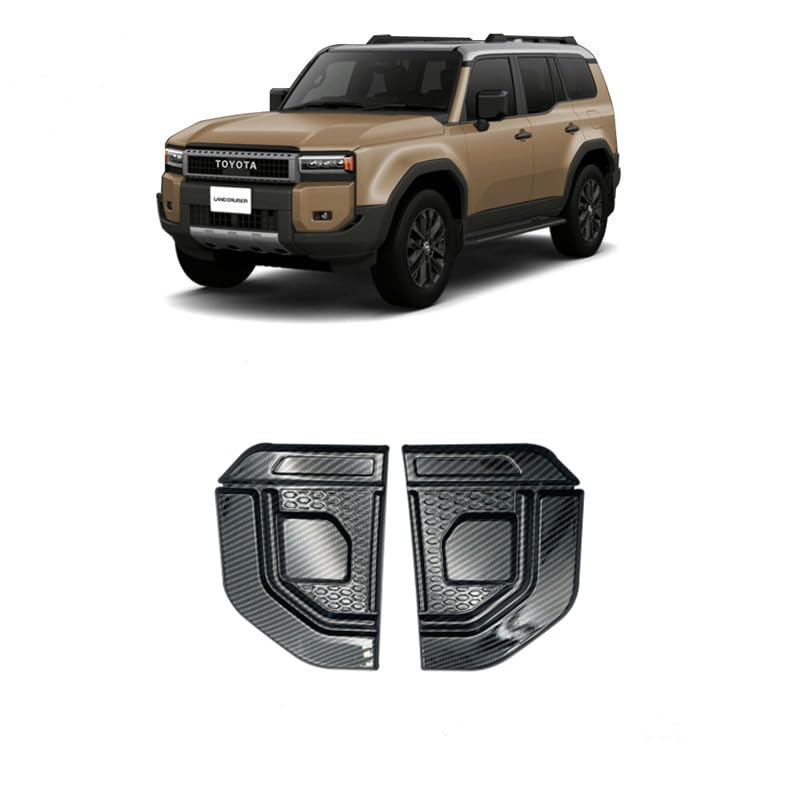 

MEKOMEKO toyota новая модель land cruiser 250 series только боковая дверь боковые габаритные огни аксессуары украшения Внешние детали Изготовлены из АБС-смолы 2PCS LAND