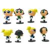 The Powerpuff Girls Action Figure Blossom Bubbles Buttercup Model Dolls Toys For Kids Home Decor Gifts