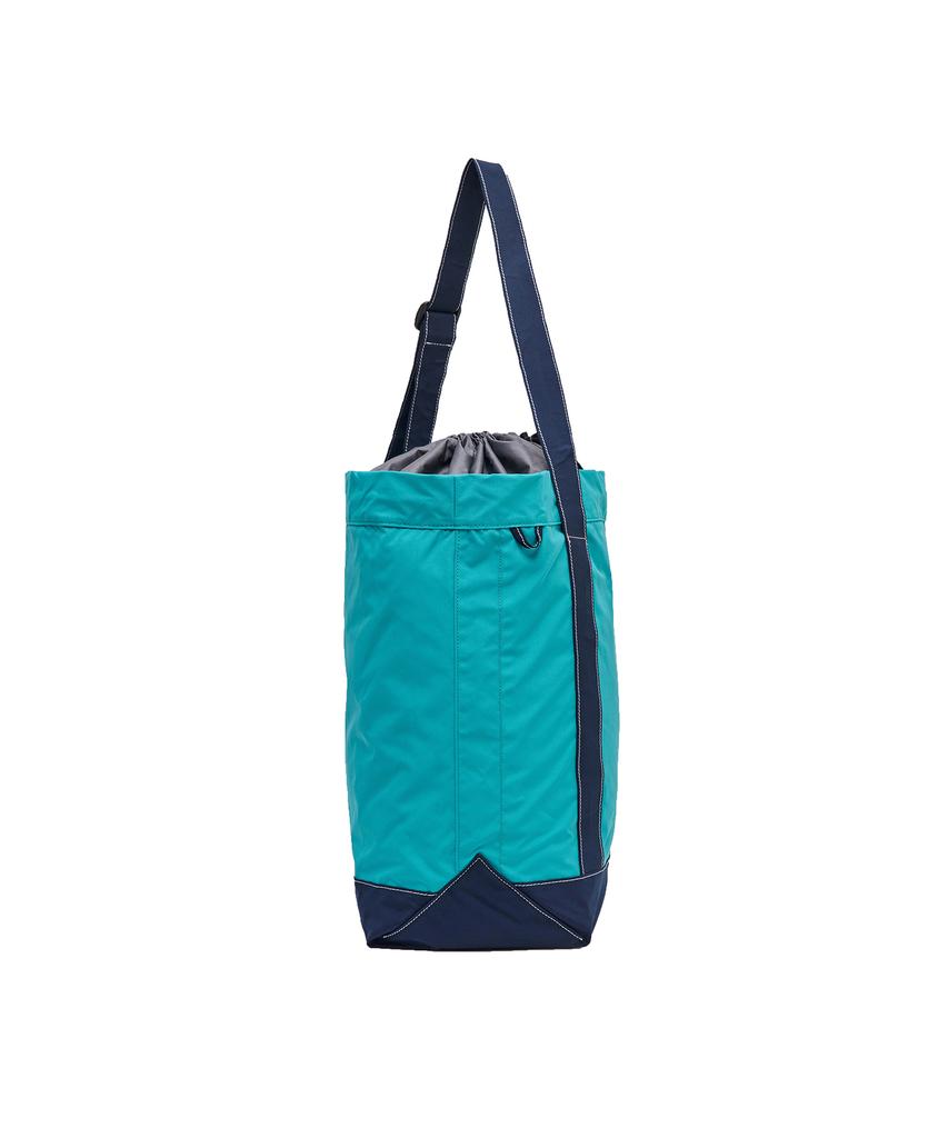 Worthwhile Movement Basket Bag (Teal Blue)