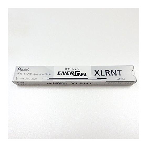 Pentel EnerGel-i+ Customizable Pen Refill, 0.5mm, Black, 10-Pack (XLRNT5-A)