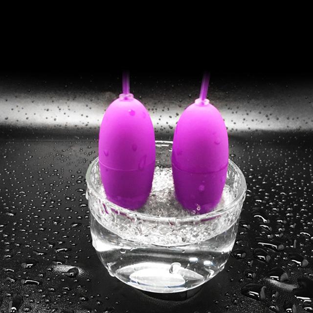 USB Mini Single and Double Jumping Egg Masturbation Device Adult Sexy Toys Waterproof