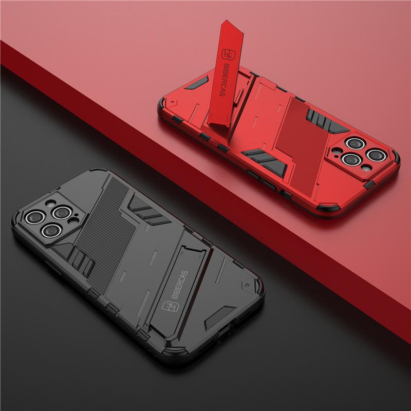 Shockproof Case For iPhone 12 Pro Max Cover For iPhone 11 12 Pro Punk Hard Fashion Holder Back Cover For iPhone 6 7 8 Plus 11 12