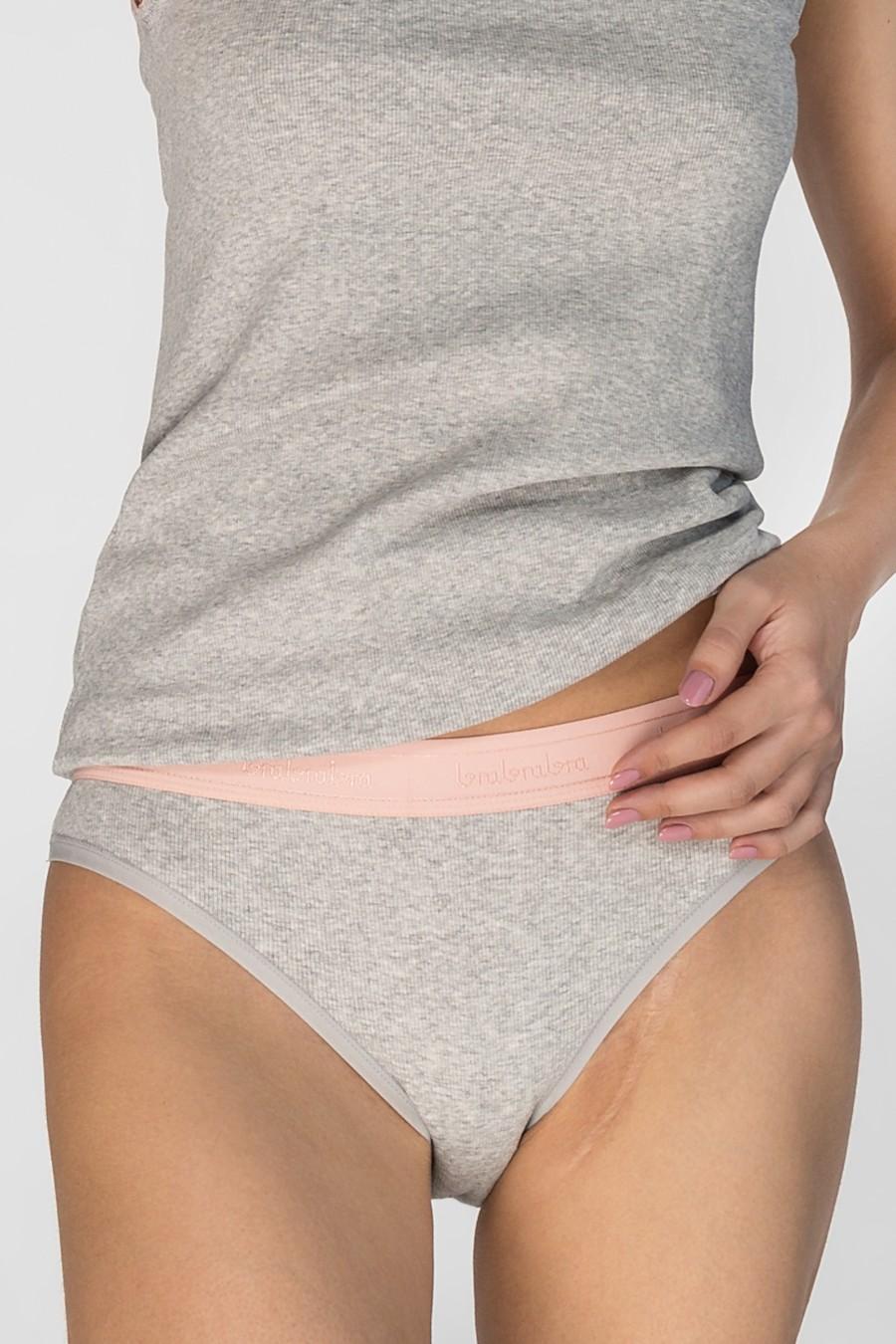

Трусики сліп brabrabra (84939) 1(XS) сірий