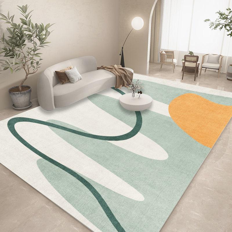 Living Room Carpet Simple Small Red Book Entry Splicing Sofa Coffee Table Blanket Bedroom Room Full Bed Side Resistant To Dirt