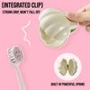 Clip-On Toothbrush Head Cover Ventilated Toothbrush Cover  Manual Toothbrush