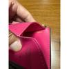Used LOUIS VUITTON tri-fold wallet black pink