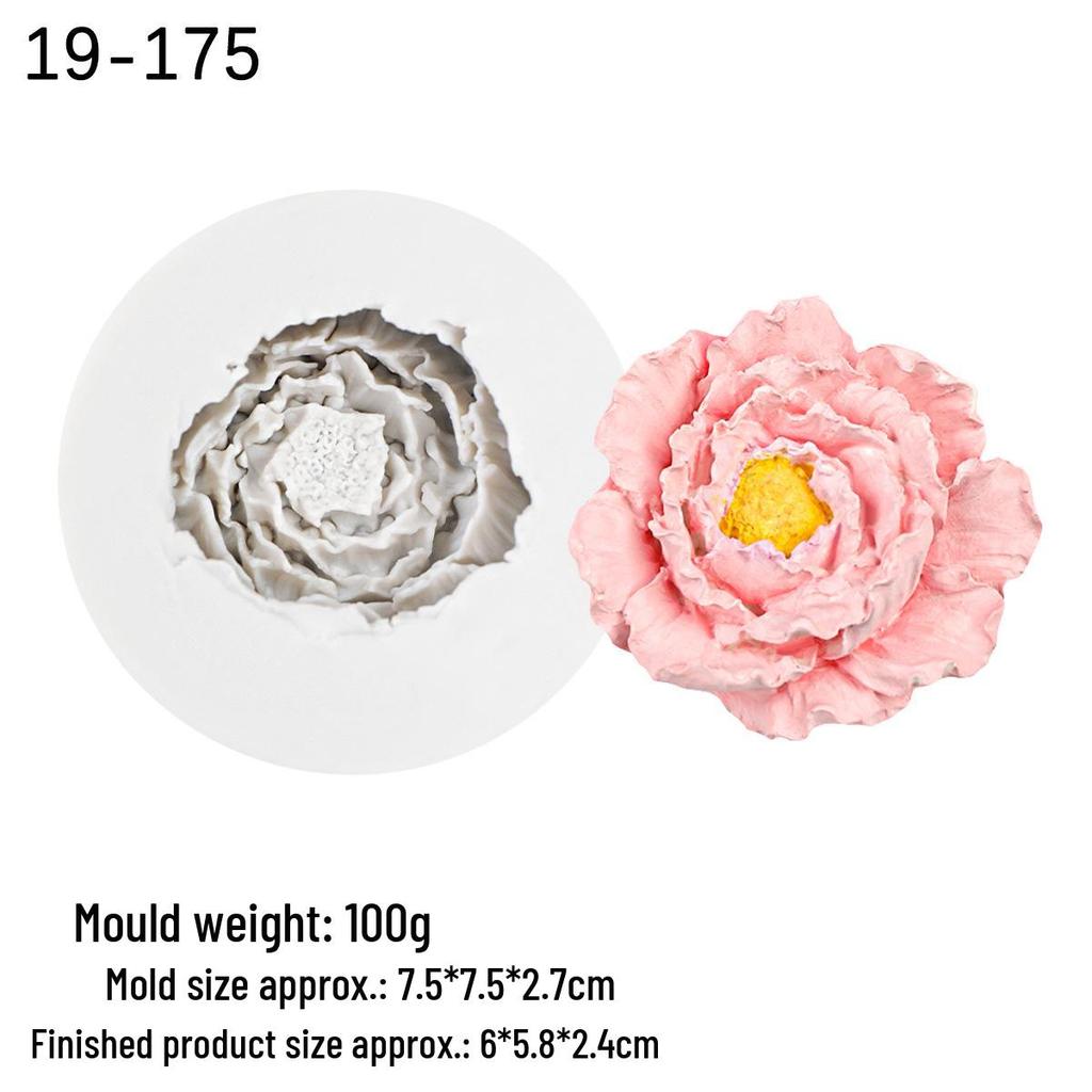 DIY Flower Decoration Silicone Mold for Cake & Clay Craft