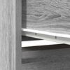 Highboard Gray Sonoma 29.5 X 34 X 119.5 Cm Particleboard