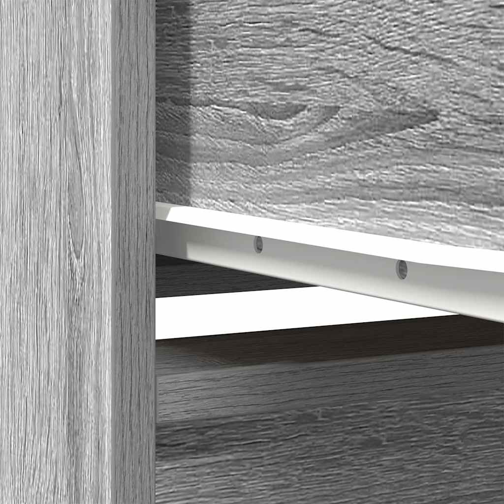 Highboard Gray Sonoma 29.5 X 34 X 119.5 Cm Particleboard