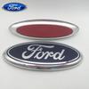 Car Sticker 2025 Hot 1pcs 3D for Ford Blue Black 178mmx72mm Car Front Head Hood Bonnet Emblem Rear Tail Bumper Trunk Sticker Bad