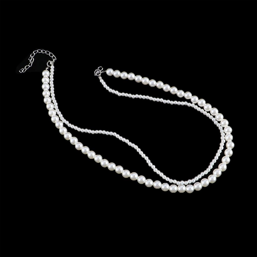 Temperament For Girls Gift Party Women Necklace Pearl Clavicle Chain Choker Korean Neck Jewelry