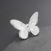 Stainless Steel Adjustable Butterfly Women'S Ring Gold Plated Finger Rings Trendy Jewelry Birthday Gift