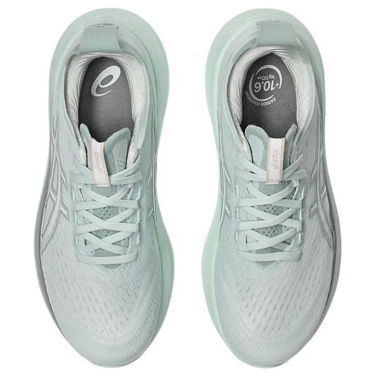 Asics Gel Nimbus 27 Pure Aqua White Damen 1012B753-300
