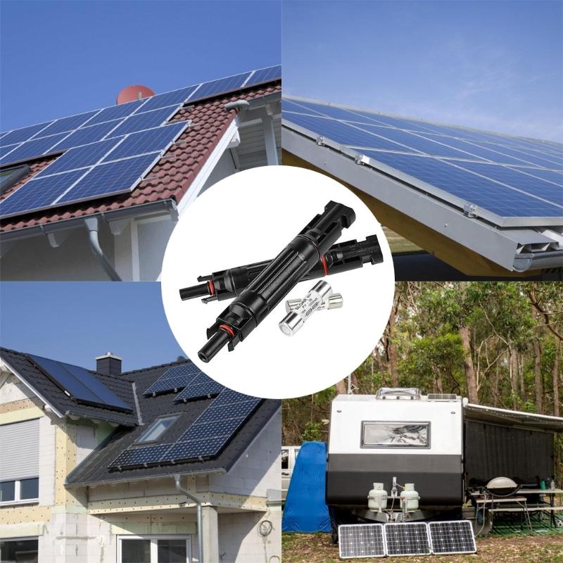 High Defense Solar Fuses Connectors IP67 Rate Fuses Adapters for Reliable Outdoor Use In Harsh Weather Conditions