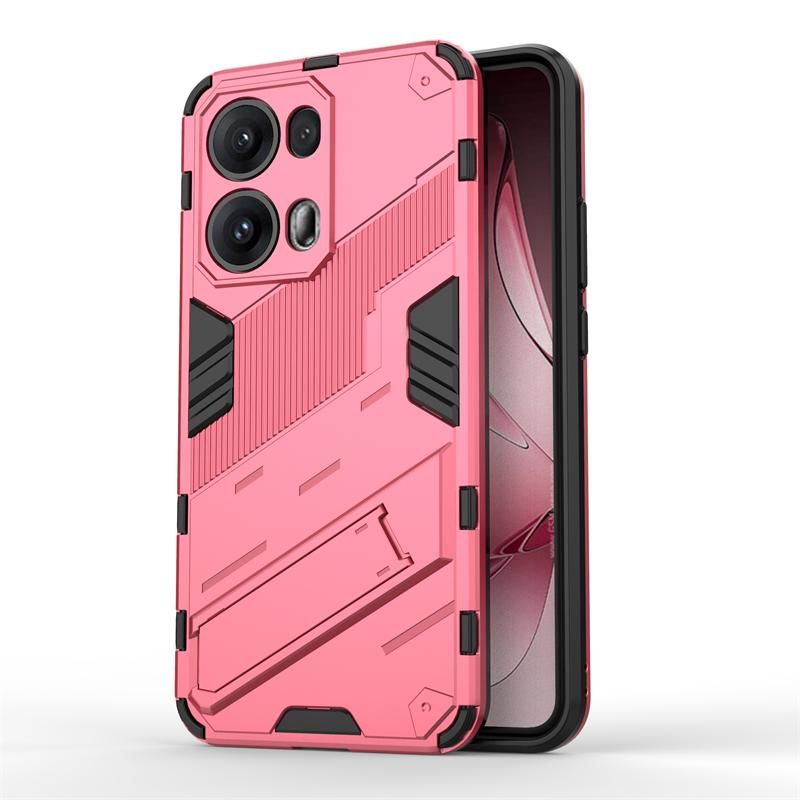 Phone Holder Case For Oppo Reno 13 Pro Case For Oppo Reno 13 Pro Funda Anti-knock Armor PC Back Cover For Oppo Reno 13 Pro Case