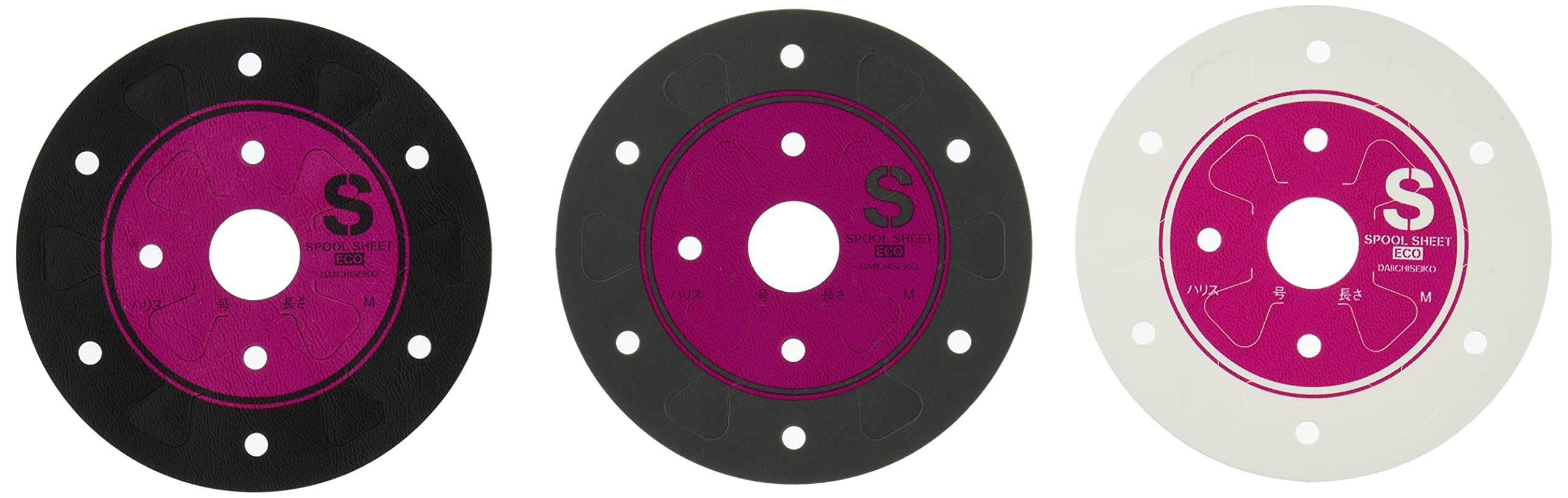 

Daiichi Seiko Fishing Spool ECO Value Pack Black Sheet, XL,