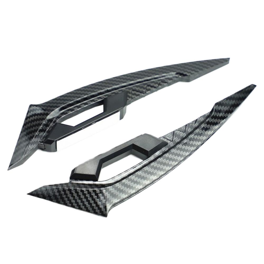 Motorcycle Wind Wings Self-Adhesive Aerodynamic Winglets Front Fairing Spoiler Motorcycle Motorcycle Side Spoiler Decoration