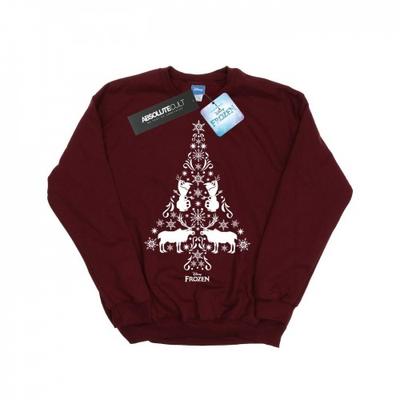 Mädchen Frozen Weihnachtsbaum Sweatshirt