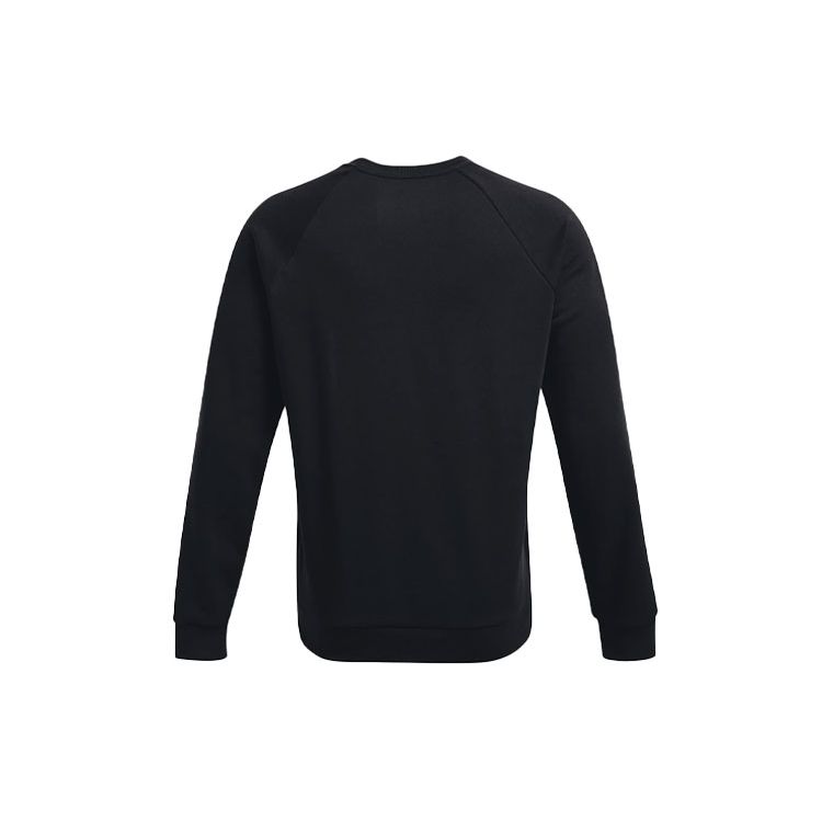 Under Armour Rival Fleece Crew Neck Sweatshirt Men Tops Black 1359029-001