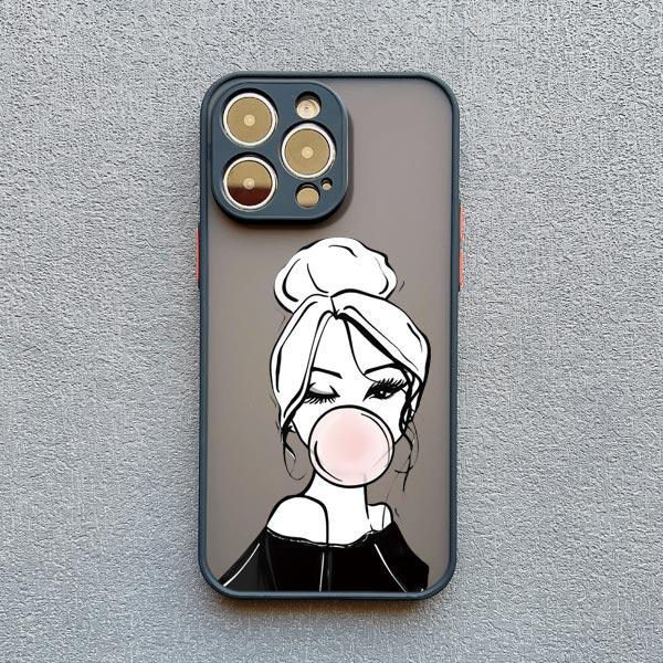 

Women Coffee Miss Girl Lady High Heel Phone Case For iphone 16 14 11 12 13 15 Pro Max X XS XR SE 2020 7 8 Plus Fashion Covers iphone 13