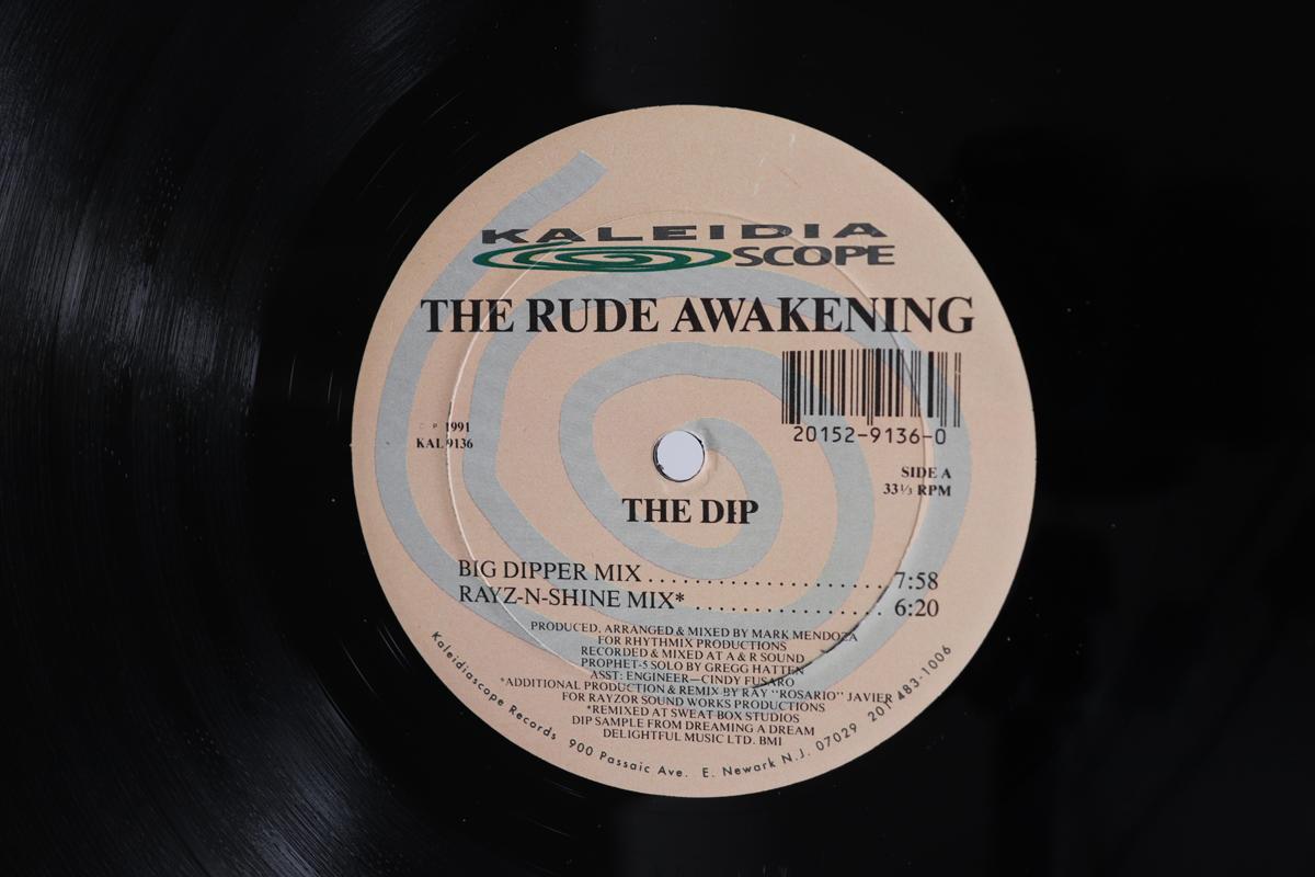 12inch Record RUDE AWAKENING The Dip KAL9136 Kaleidiascope R 1991 US Dance Electronica Used