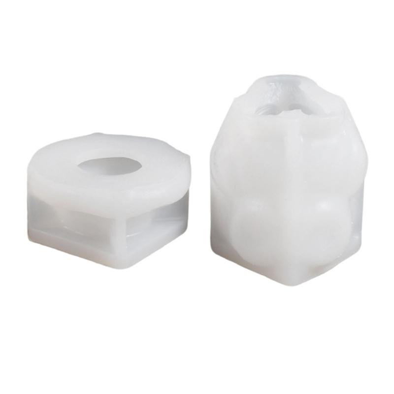 Food Grade Silicone Owl Candle Making Mould Heat Resistant For Home Decoration